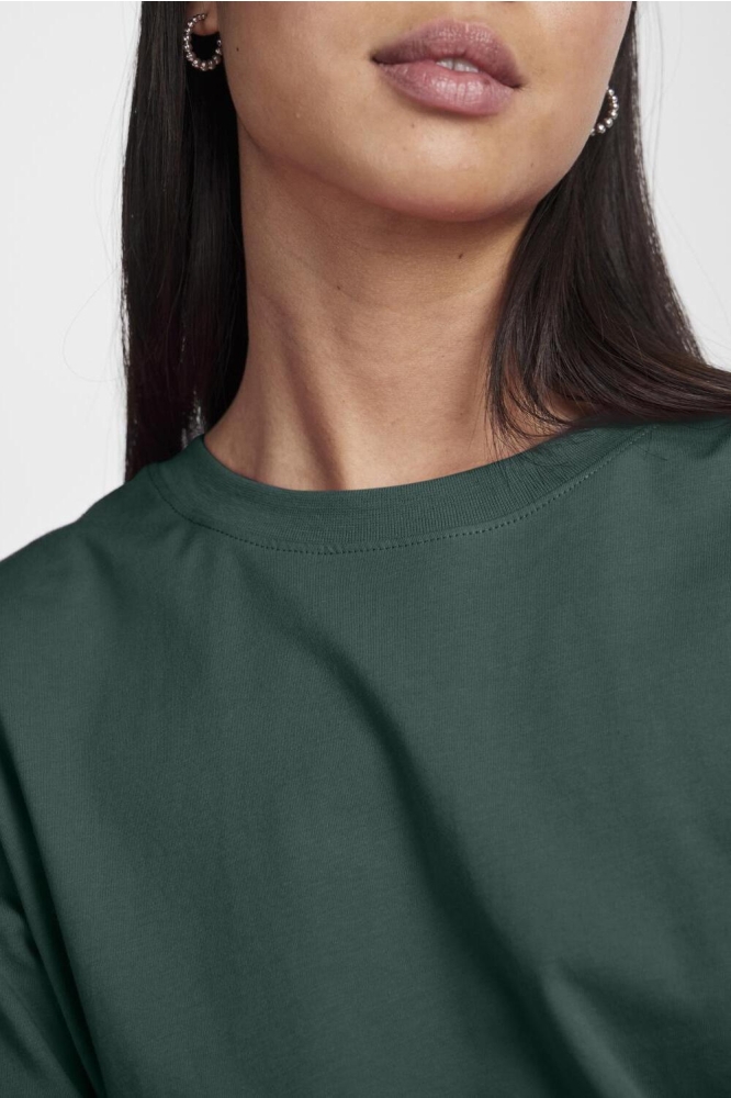 PCRIA SS SOLID TEE NOOS BC 17140802 TREKKING GREEN
